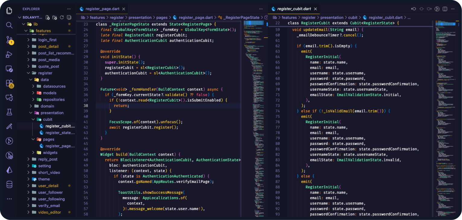 Solution development
